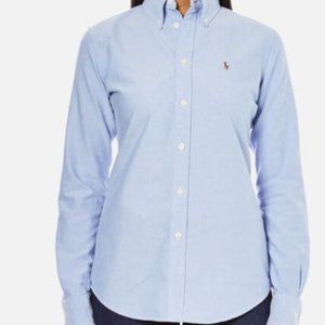 Ralph Lauren Oxford Button Down Cotton Dress Shirt